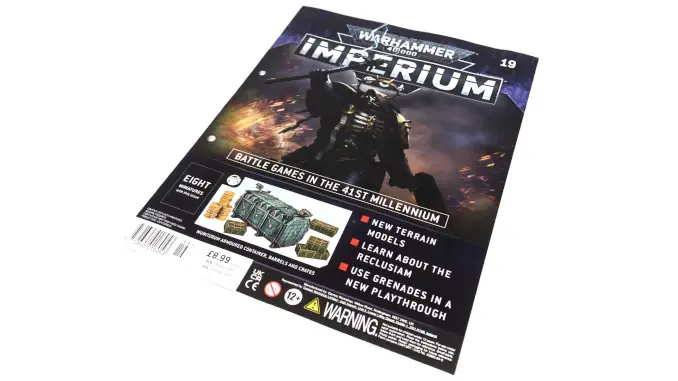 Warhammer 40,000 Imperium Delivery 6 Número 19 Portada