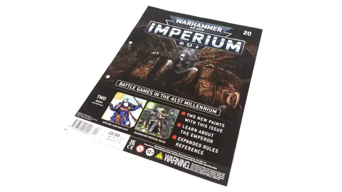 Warhammer 40,000 Imperium Consegna 6 Edizione 20 Copertina