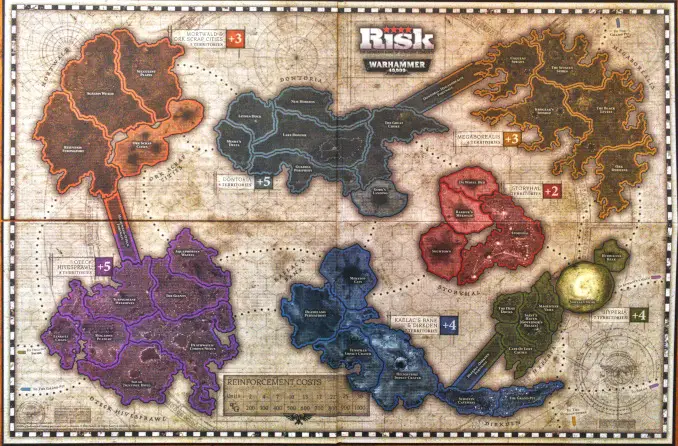 Warhammer 40,000 Risk Board