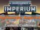 Contenu de Warhammer Imperium Numéros confirmés 31-34 - En vedette