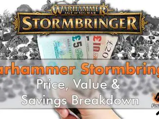 Rivista di Warhammer Stormmbringer - Ripartizione del risparmio della collezione completa - In primo piano