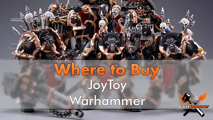 Dove acquistare i modelli JoyToy x Warhammer - In primo piano