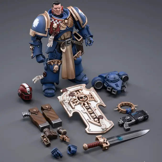 JoyToy X Warhammer Ultramarines Bladeguard Veterans - Frère Sergent Proximo