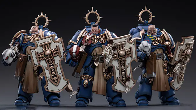 JoyToy X Warhammer Ultramarines Bladeguard Veterans - Squad 1