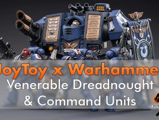 JoyToy x Warhammer - Venerabile Dreadnought e unità di comando - In primo piano