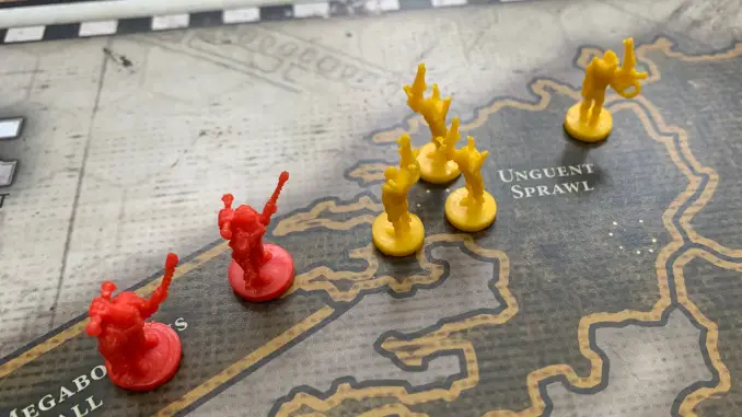 Warhammer 40.000 Risk Playtesting Fighting 1