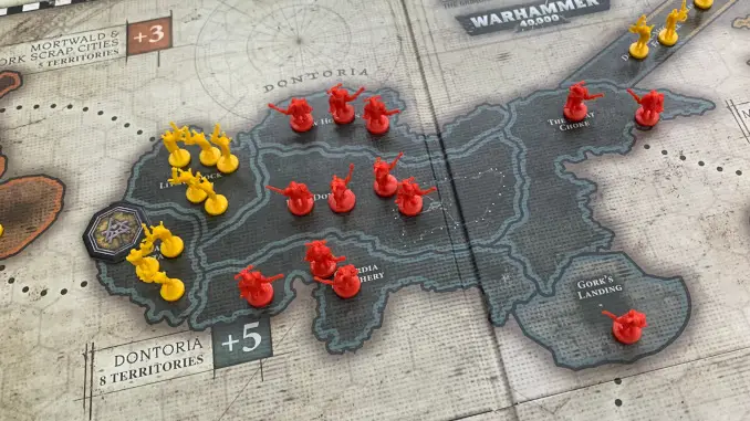 Warhammer 40,000 Risk Playtesting Movement 1