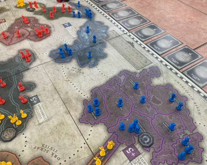 Warhammer 40,000 Risk Playtesting Space Marine Reinforcements 1