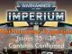 Contenu de Warhammer Imperium Numéros confirmés 35-38 - En vedette