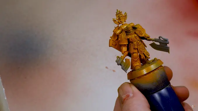 How to Paint Imperial Fists Step 1 - 7