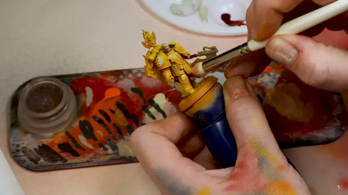 How to Paint Imperial Fists Step 14 - 2