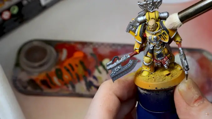 How to Paint Imperial Fists Step 17 - 3