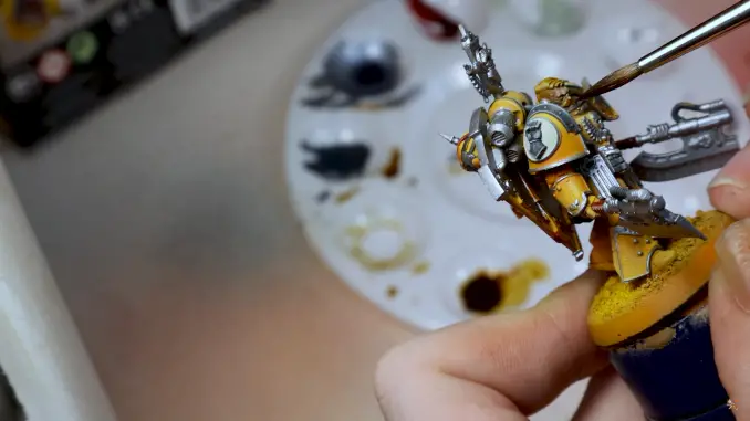 How to Paint Imperial Fists Step 18 - 2