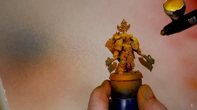 How to Paint Imperial Fists Step 3 - 4