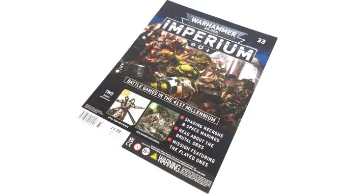 Warhammer 40,000 Imperium Delivery 9 Revue Numéro 33 Couverture