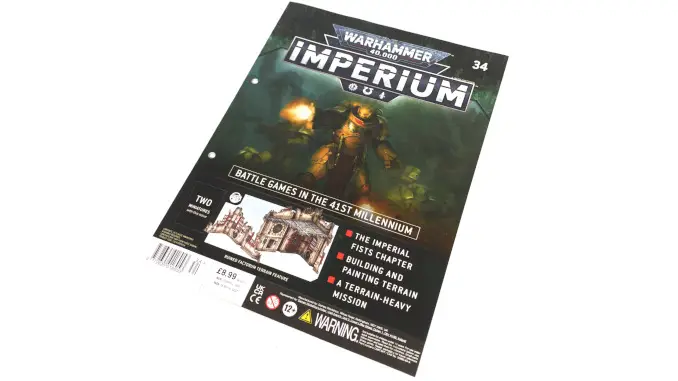 Warhammer 40,000 Imperium Delivery 9 Review Issue 34 Cover