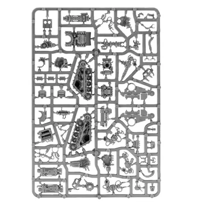 Warhammer 40.000 Imperium Ausgaben 39-42 Inhalt Bestätigte Ausgabe 40 Kataphron Destroyer Sprue