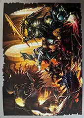 Album d'autocollants Warhammer - Carte 22