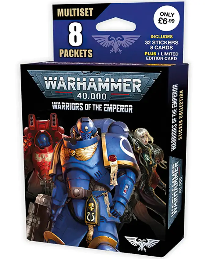 Guerriers de l'Empereur - Autocollants Warhammer 40k Panini - Multiset