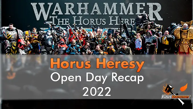 Horus Heresy Open Day 2002 - In primo piano