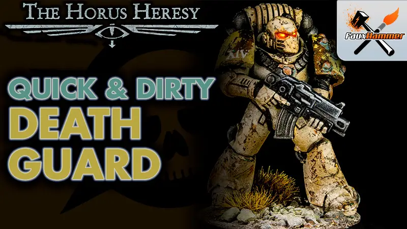 Come dipingere Horus Heresy 14 Death Guard - In primo piano