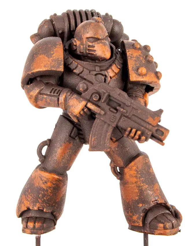 So malen Sie Horus Heresy Death Guard 02 - Mournfang Brown