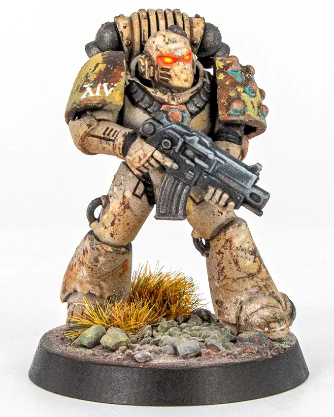 How to Paint Horus Heresy Death Guard Z01 - Complete