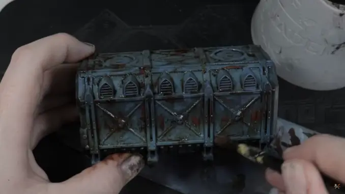 How to paint Rust The FauxHammer Methos Step 5 - 2