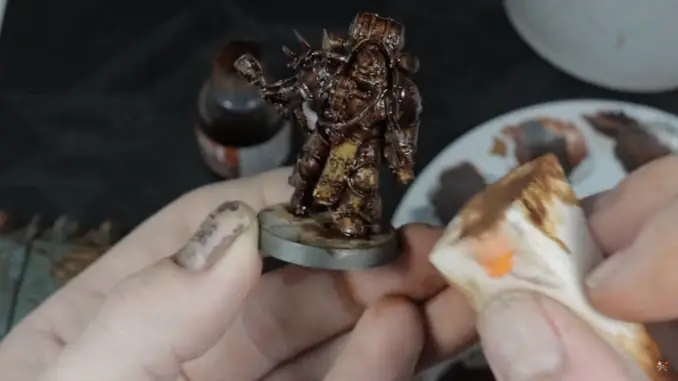 How to paint Rust The FauxHammer Methos Step 6 - 2