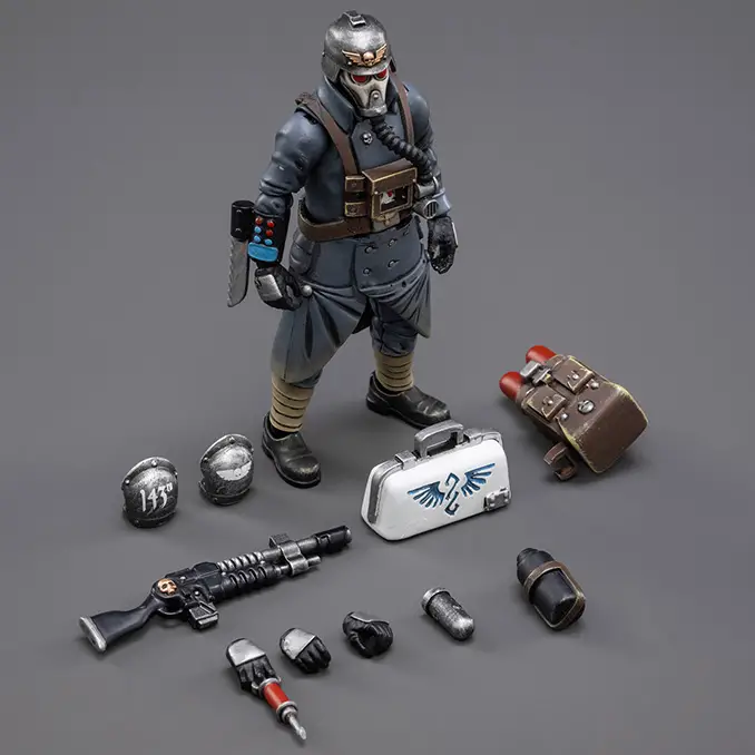 JoyToy X Warhammer - Death Korps - Medico guardiano