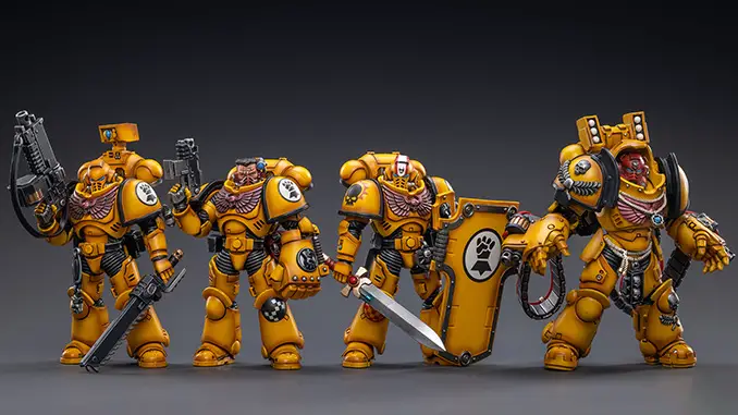 JoyToy X Warhammer - Imperial Fists - Squad