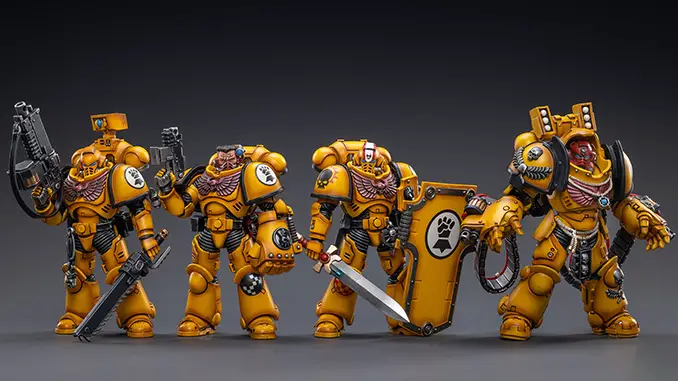 JoyToy X Warhammer - Imperial Fists - Trupp