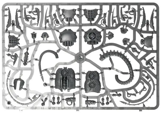 Revista Warhammer Imperium - Número 45 - Canoptek Wraith - Sprue