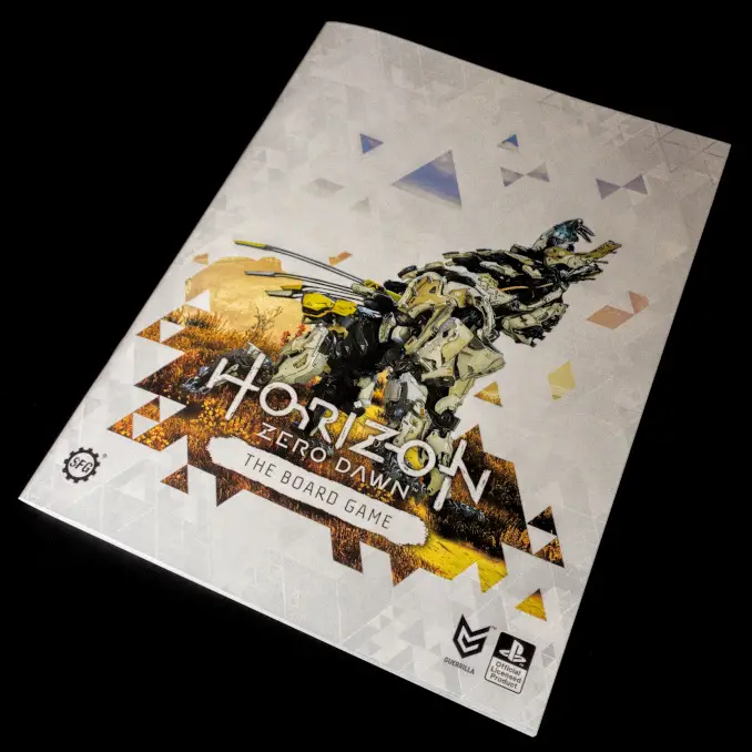 Horizon Zero Dawn The Board Game Review Rulebook 1