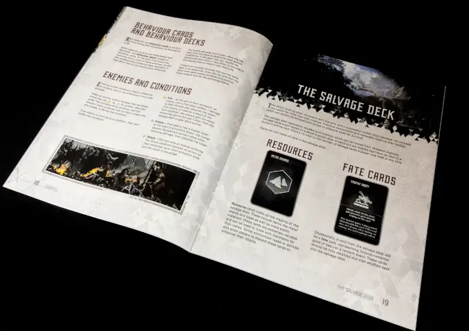 Horizon Zero Dawn Le livre de règles de révision du jeu de société 3