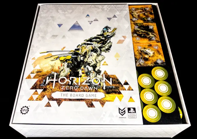 Horizon Zero Dawn The Board Game Review Unboxing 2