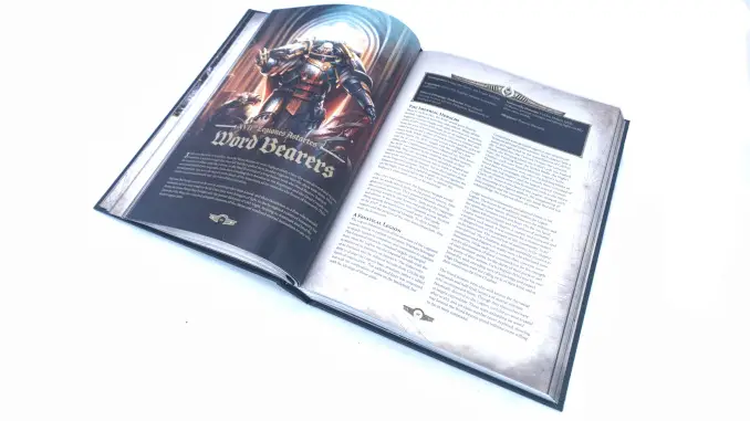 The Horus Heresy Age of Darkness Review Rule Book 5