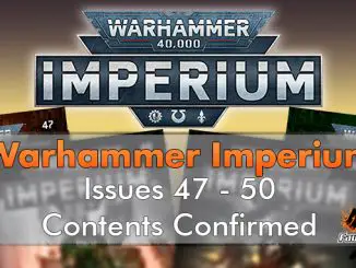 Contenuti di Warhammer Imperium Problemi confermati 47-50 - In primo piano