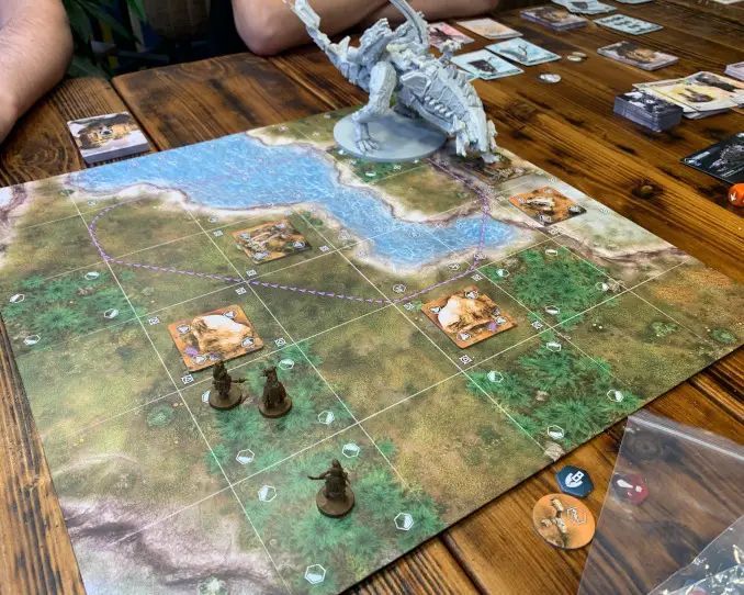 Comment jouer à Horizon Zero Dawn The Board Game The Thunderjaw Expansion Playtesting 1