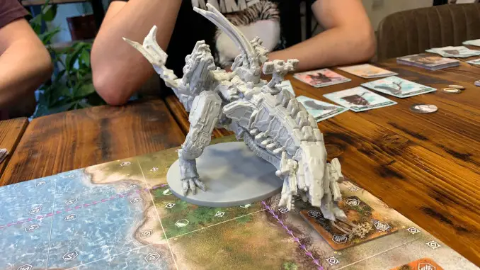 How to Play Horizon Zero Dawn The Board Game The Thunderjaw Expansion Playtesting 6