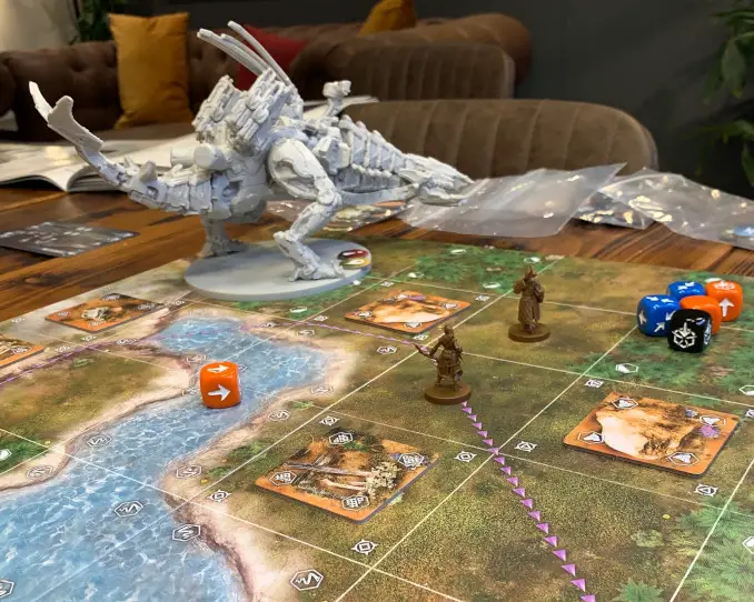 Comment jouer à Horizon Zero Dawn The Board Game The Thunderjaw Expansion Playtesting 9