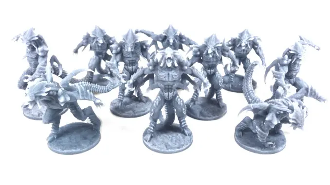 Valkyrx Terra Alien Miniatures Preview Alien Reptiles 1