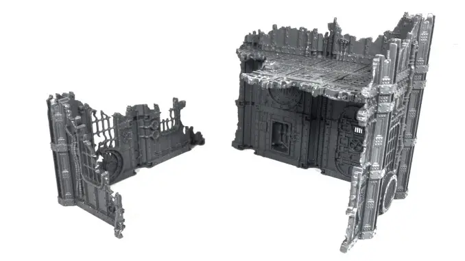 Warhammer 40.000 Imperium Delivery 12 Ausgaben 43-46 Review Terrain