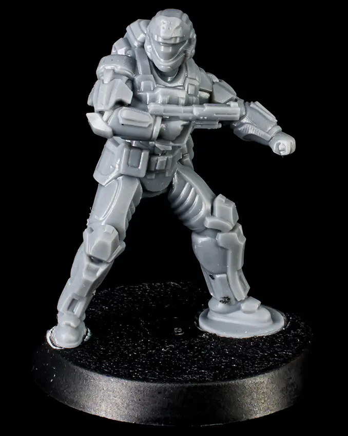 3D-gedruckte Halo-Miniaturen - ODST