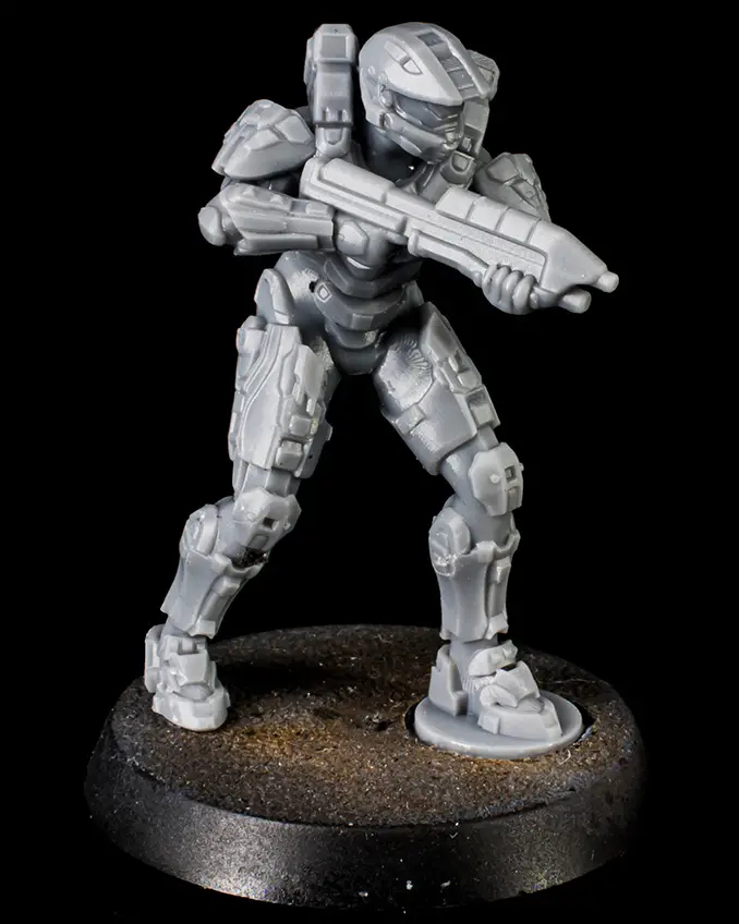 3D Printed Halo Miniatures - Spartan