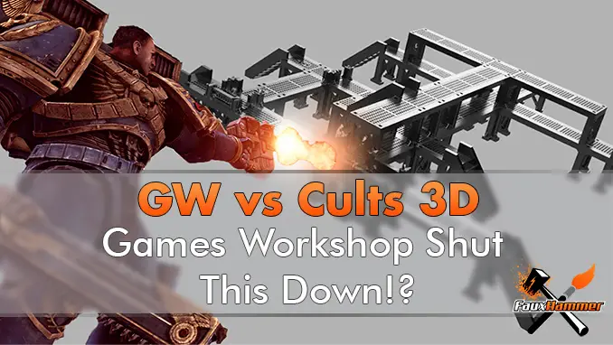 Games Workshop Vs Cults 3D - Deleted Models