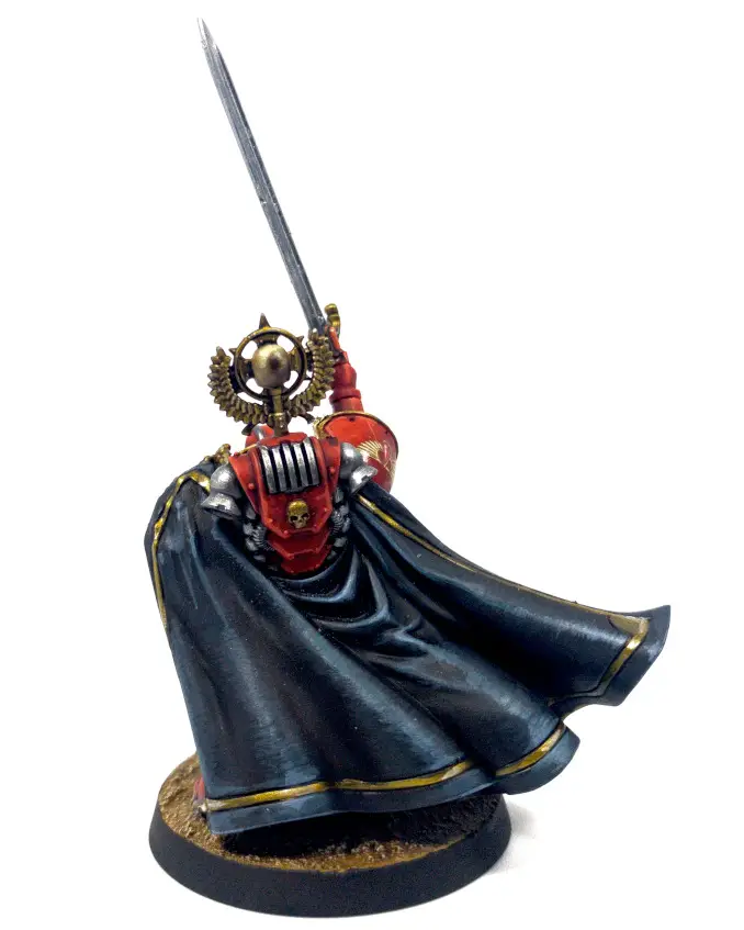 RedgrassGames Everlasting Wet Palette 2 Fini Mini Horus Heresy Praetor avec Power Sword Back (1)