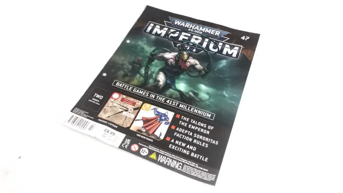 Consegna di Warhammer 40,000 Imperium 12 Edizione 47 1