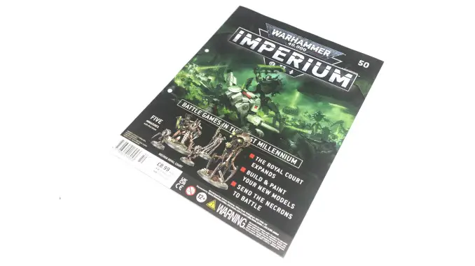 Consegna di Warhammer 40,000 Imperium 12 Edizione 50 1