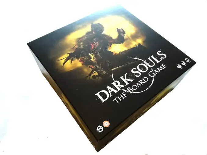 Caja del juego de mesa Dark Souls